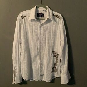 English Heroes by English Laundry Beatles Revolution Embroidered Men’s Size L